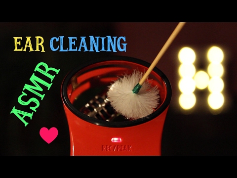 ASMR ☾ 3D Ear Cleaning ~  Fluffy Goose Feather, Asian Ear Pick - No talking