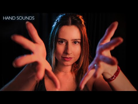 Up close HAND SOUNDS and hand movements ✨ finger fluttering, snapping,... [ ASMR NO TALKING ]