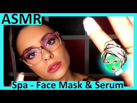 ASMR RP - SPA FACIAL -Face Mask & Serum Treatment on YOU - Soft Spoken (Role Play)