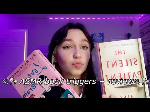 ASMR | book triggers (books i’ve read these past couple months)