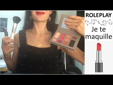 {ASMR} ROLEPLAY Je te maquille * make up