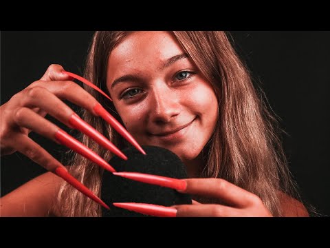 TAPPING WITH EXTREME LONG NAILS! (ASMR)