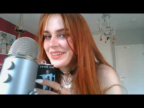 ASMR black triggers | personal attention, brushing , ring fluttering, mouthsounds  german/deutsch