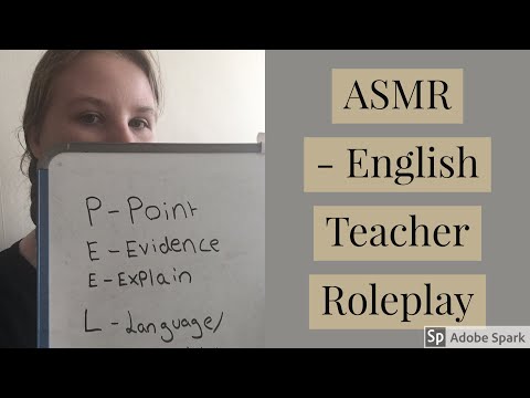 ASMR - English Teacher Roleplay (Soft spoken)