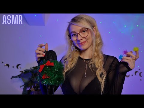ASMR Different Triggers On Mic ~ mic scratching, massage tools, sticky monsters.. ~ | Stardust ASMR