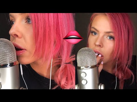 ASMR | UP CLOSE Mouth Sounds | Kissing, Nail Biting, Teeth "Tapping" 👄 (SEMI INAUDIBLE)