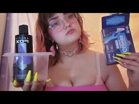 ASMR Your Mean Older Sister Dyes Your Hair