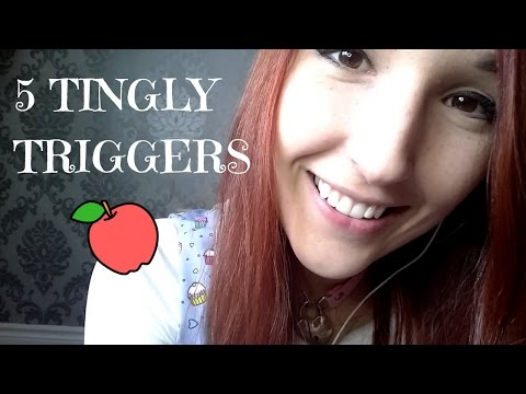 ASMR - 5 TINGLY TRIGGERS ~ Relaxation & Sleep! Crunch, Squish, Scratch, Tap, Munch ~