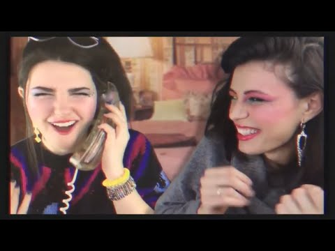 ASMR 80s Slumber Party! Connie & Francesca Pamper You! ft. The White Rabbit ASMR