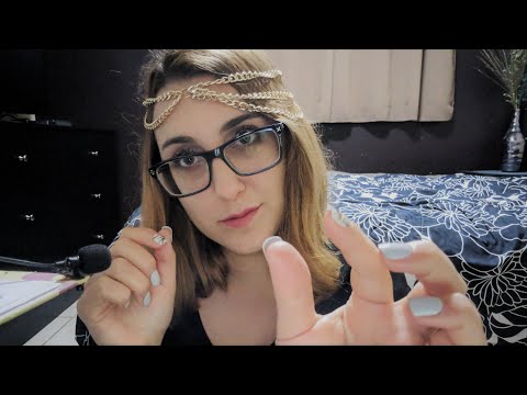 ASMR Pulling, Scratching, Mouth Sounds, Repeating (Nathalie Custom)