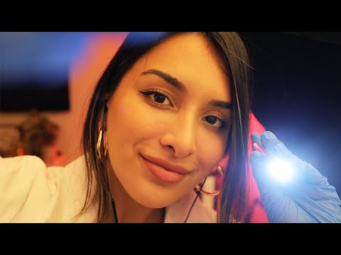 ASMR UP CLOSE Face Exam | Sticky Gloves & Personal Attention