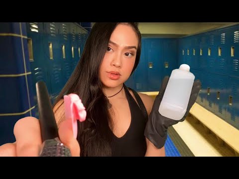 ASMR Sassy SCAMMER Girl Gives U Tattoo in School 🙃 | Personal Attention + Gum Chewing Roleplay