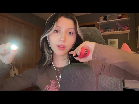 ASMR Classic Fast & Gentle hand sounds, fabric sounds, visual triggers & more :) 💗 no talking ~