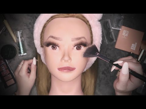 ASMR Doing Your Makeup - You're The Mannequin!