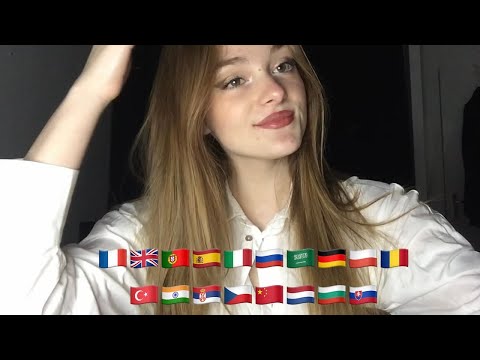 ASMR: "Happy New Year" in YOUR languages🤍 (trigger words like my first video!!)