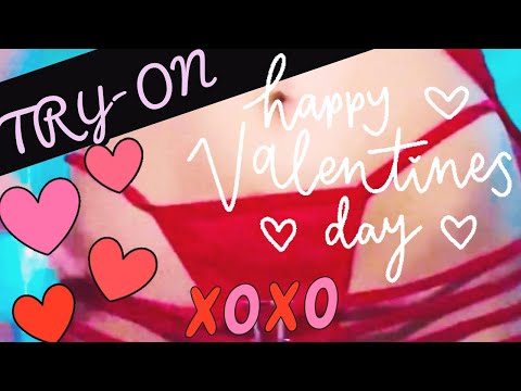 [ASMR] TRYING ON THE GIFTS FOR YOU🎁HAPPY VALENTINES DAY🌹💋✨PARTIE 2