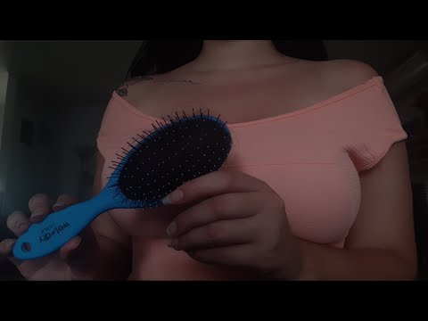 ASMR | brushing my hair