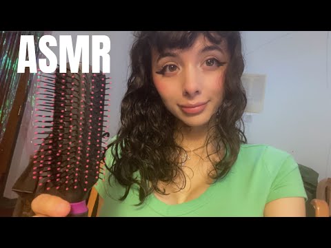 ASMR | 🥰Combing your stress away! (Tingly Brush)
