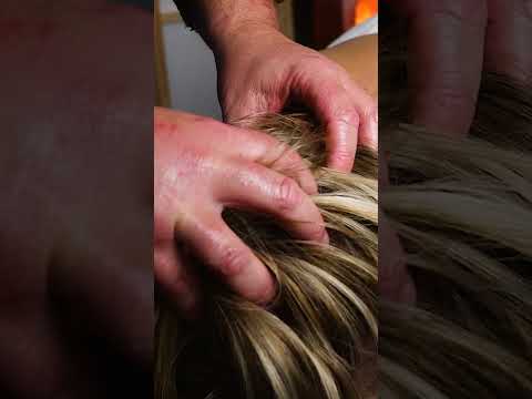 Scalp Massage  #relax #therapeuticmassage #massage #massagetherapy