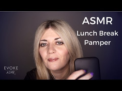 ASMR Lunch Break Pamper | Hair Brushing, Face Brushing, Personal Attention, Whispered