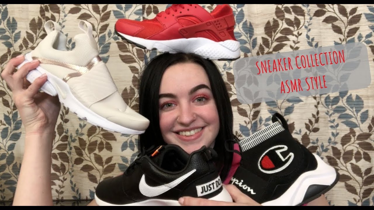 [ASMR] My Sneaker Collection (Tapping & Scratching)