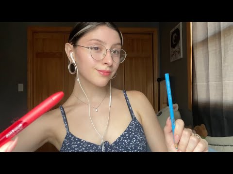 ASMR CRANIAL NERVE EXAM to keep you focused and relaxed ~ :) 🤍