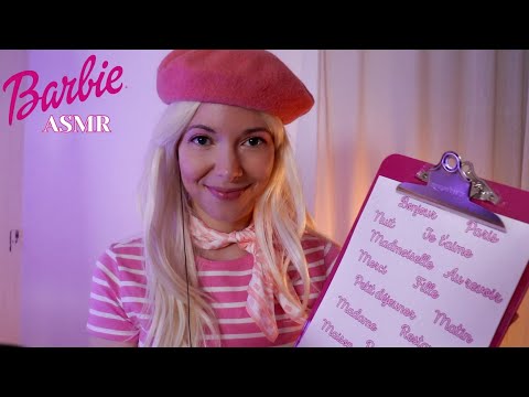 ASMR Barbie Profesora Francés | Doctora | Profesora GYM | Pijama Party | Para DORMIR | Love ASMR