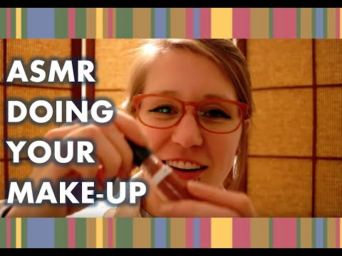 ASMR - (Whispered) Doing your make-up | Pampering 👄
