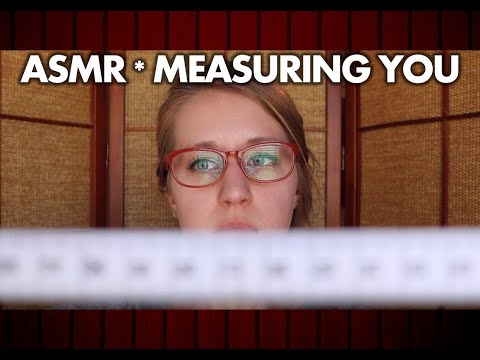 ASMR - Soft tape Measuring you for a music video 🎬📏
