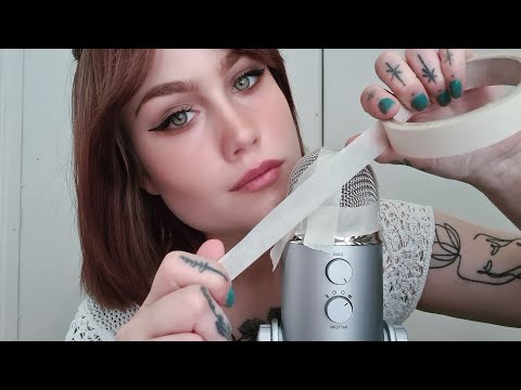 Taping The Microphone, Sticky Sounds Asmr