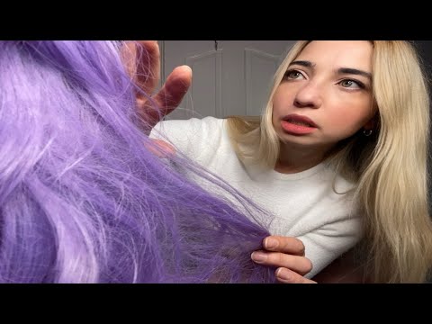 ASMR a Girl is Obsessed with You Roleplay (Hair play)