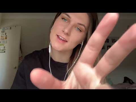 ASMR - positive affirmations and plucking away your negative energy ✨