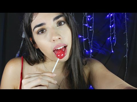 ASMR 🍭👅 Lollipop Licking EXTREME - Português Br
