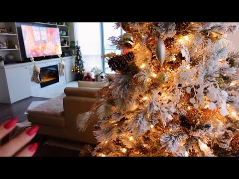 ASMR | Christmas Decorations Home Tour 🎄 2021