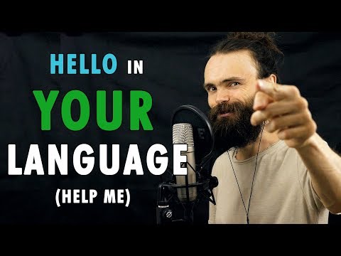 Teach Me how to say "Hello" in YOUR Language [PierreG ASMR]