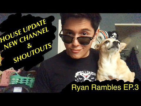 ASMR Ryan Rambles Ep.3 (Whispering, Shoutouts, & MORE!)