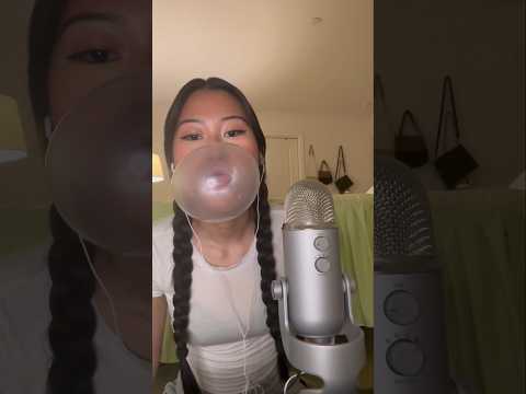 asmr bubble blowing compilation