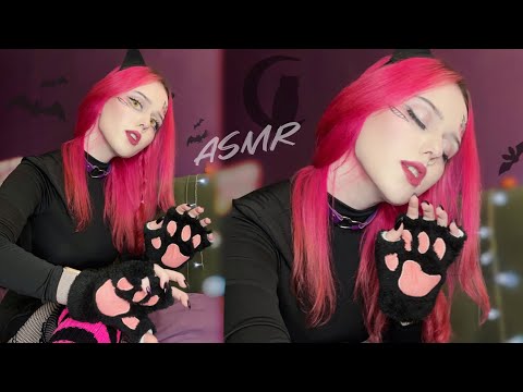 ASMR SCRATCHING Cheshire Cat cosplay #asmr #asmrcosplay
