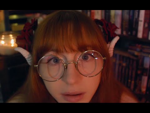 demon girl welcomes you to HELL!🥳 (receptionist interview)(asmr)