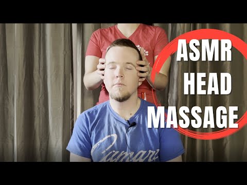 ASMR Head Massage for Headaches & Stress | No Talking