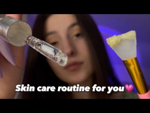 Asmr Doing Your Skin Care Routine In 1 Minute