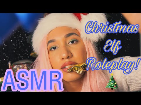 ASMR | Let Me Wrap You🎁 ! You Are A Christmas Gift | Asmr Elf + Role-play + Crunch Sounds