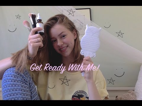 ASMR- Get ready with me :)