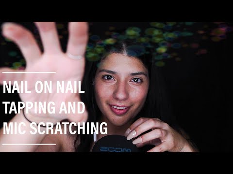 ASMR NAIL ON NAIL TAPPING | MIC SCRATCHING HEAD MASSAGE | FAST NAIL TAPPING FOR SLEEP