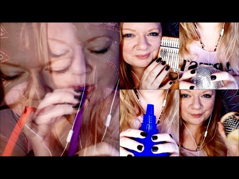 ASMR Random triggers in front of me (Soft speaking)