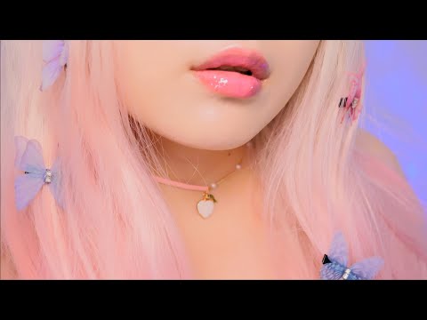 ASMR  Super Close Up fairy ear blowing /no talking / Ear to Ear 1 hour