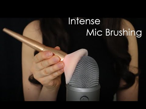 ASMR Intense Mic Brushing (No Talking)