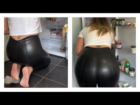 ASMR Cleaning Out My Fridge - Spraying, Wiping and Scrubbing - Daily Clean With Me