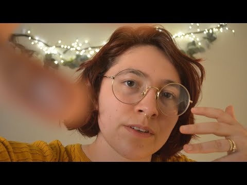 ASMR Slow & Up-Close Anticipatory Triggers For Distraction (minimal talking)