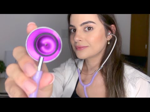 ASMR Detailed Cranial Nerve Exam | Doctor Roleplay, Hearing Test, Eye Exam